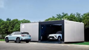 蔚來部署的7000多個電池交換站-跨國家