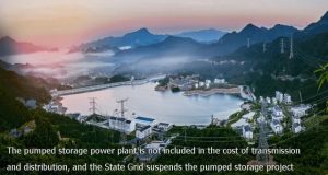 抽水蓄能電站不包括在輸電和配電成本中，國家電網(wǎng)暫停抽水蓄能項(xiàng)目。