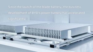 自從推出刀片式電池以來，BYD動(dòng)力電池的業(yè)務(wù)發(fā)展已經(jīng)大大加快。