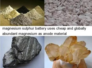 鎂硫電池-使用廉價的、全球豐富的鎂作為陽極材料