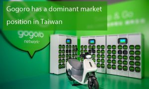 Gogoro在臺灣市場占有主導(dǎo)地位